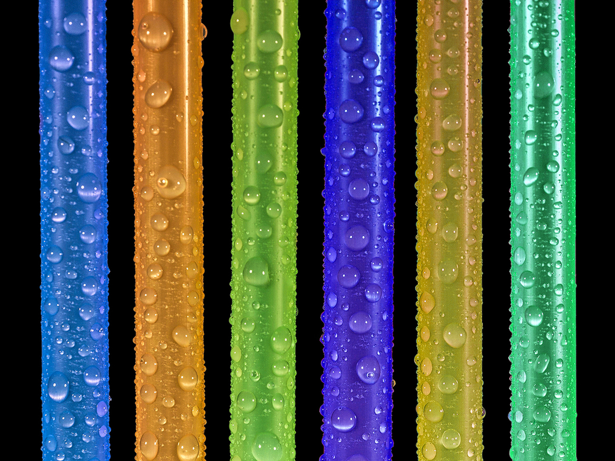 Abstract Straws - Ellen Bell - Second Place